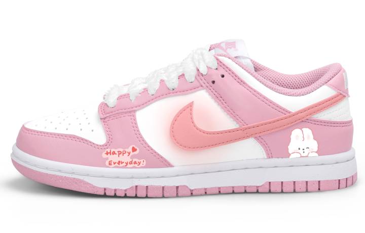 Nike Nike Dunk Low top Skateboard Shoes Women's Pink