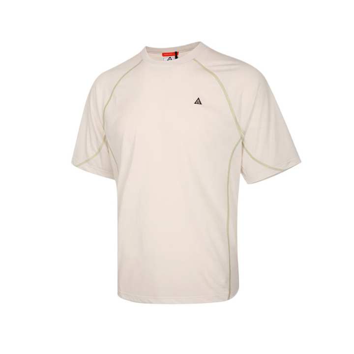 Nike Nike ACG T Shirts Men's Beige Crew Neck Moderate
