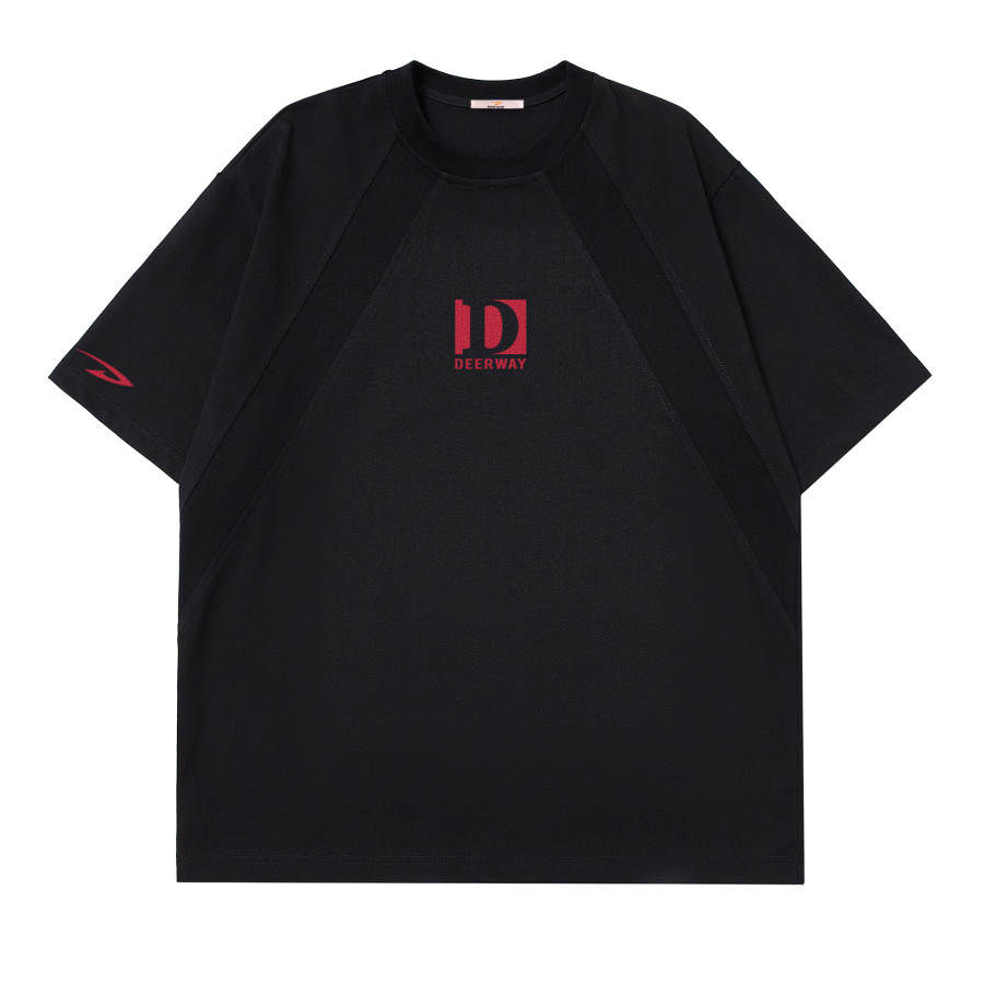 DEERWAY T Shirts Unisex Crew Neck Moderate Straight Fit