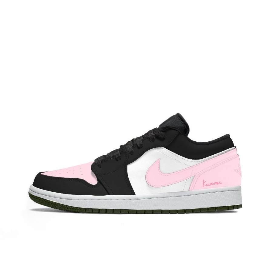 Jordan Jordan Air Jordan 1 Low top Children's Basketball Shoes Pink Unisex