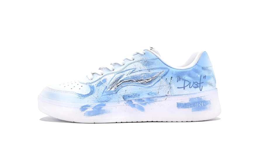 Li-Ning Li Ning Floating Boat Maris Sal Bubble Low top Skateboard Shoes Unisex Sky Blue