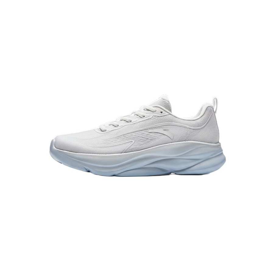 Anta Spiritual Cat Serpent Kitten Fabric Cushioning Slip Resistant Low top Training Shoes Women's Sand Grain Gray