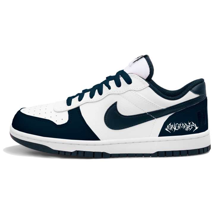 Nike Nike Big Low top Skateboard Shoes Unisex White Gray