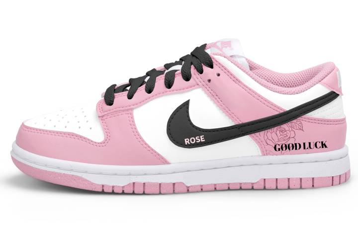 Nike Nike Dunk Low top Skateboard Shoes Women's Pink