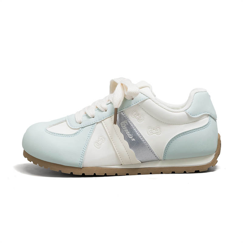 Warrior Abrasion Resistant Lightweight Breathable Low top Casual Shoes Women's Light Blue Beige
