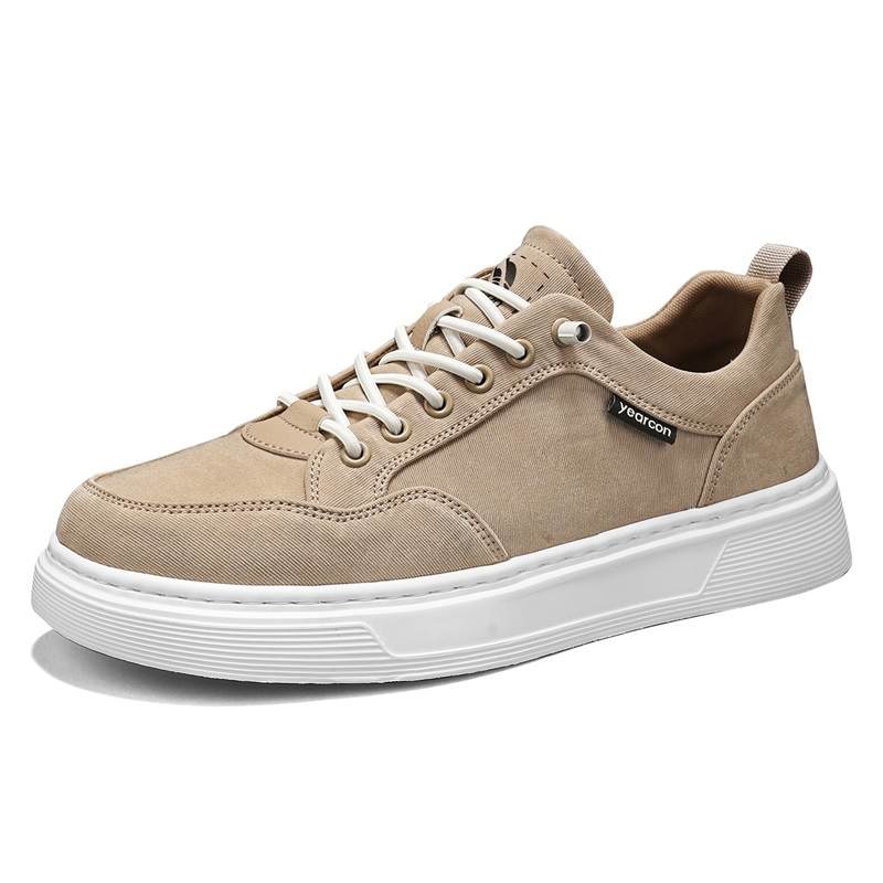 YEARCON Spring And Summer Slip on Fabric Surface Non Irritating Slip on Casual Versatile Breathable Canvas Shoes Fabric
