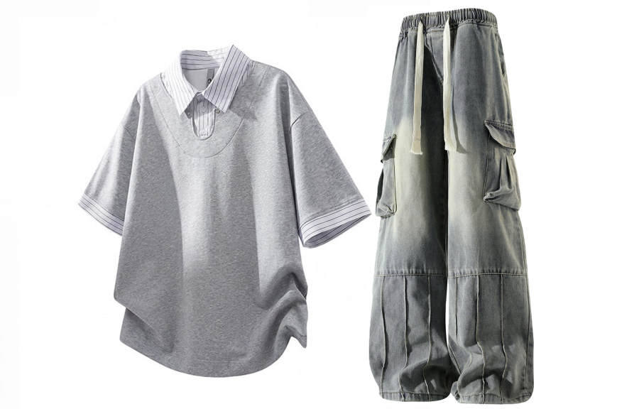 GWAF Casual Sportswear Unisex Lapel Moderate