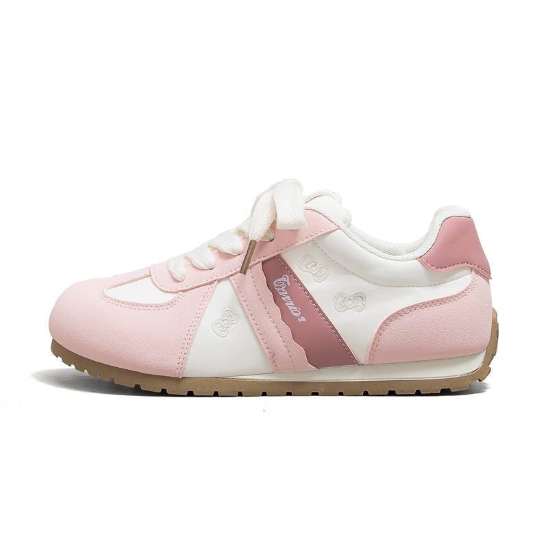 Warrior Abrasion Resistant Lightweight Breathable Low top Casual Shoes Women's Pink Beige