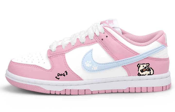 Nike Nike Dunk Low top Skateboard Shoes Women's Pink