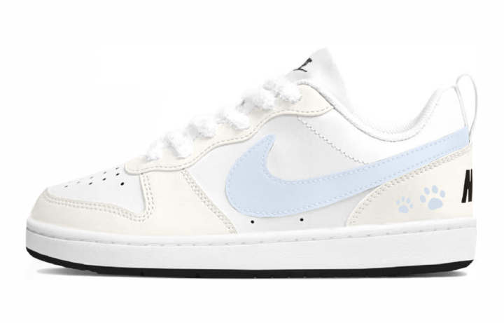 Nike Nike Court Borough 2 Low top Skateboard Shoes Yellow Unisex