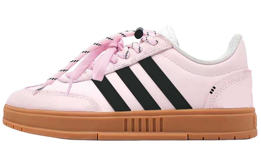 Adidas Adidas GRADAS Black Sugar Low top Skateboard Shoes Unisex Black Pink