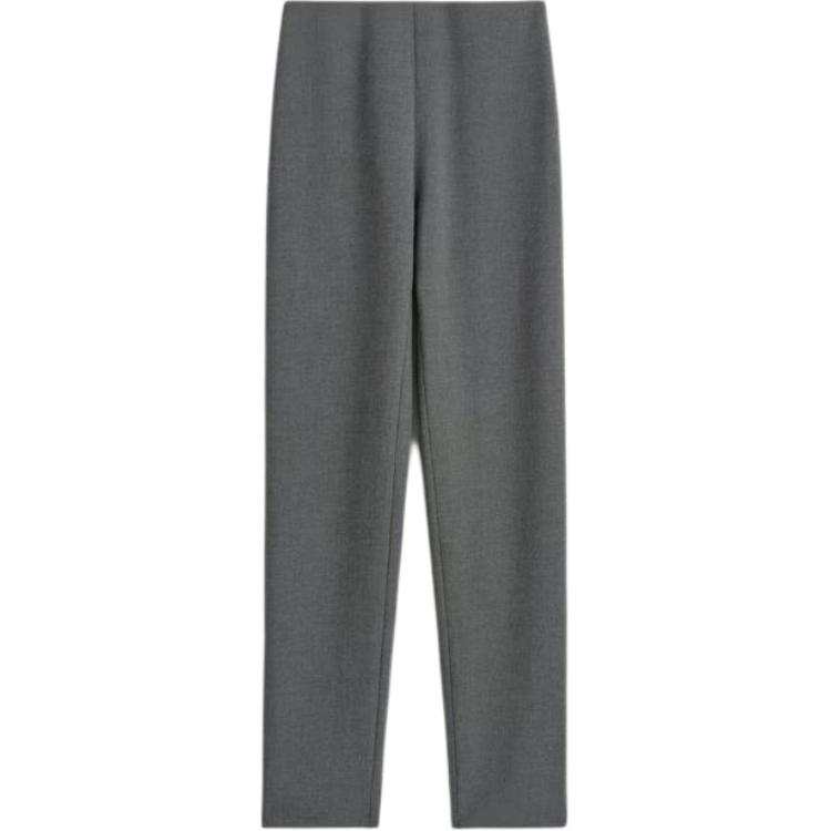 COS Casual Pants Women's Gray Moderate Straight Fit Pants