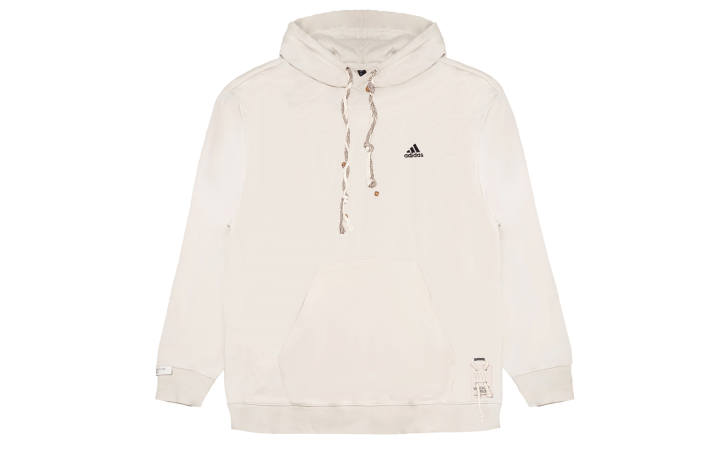 Adidas Adidas SWEAT Sweatshirts Unisex Ecru Crew Neck Moderate Regular
