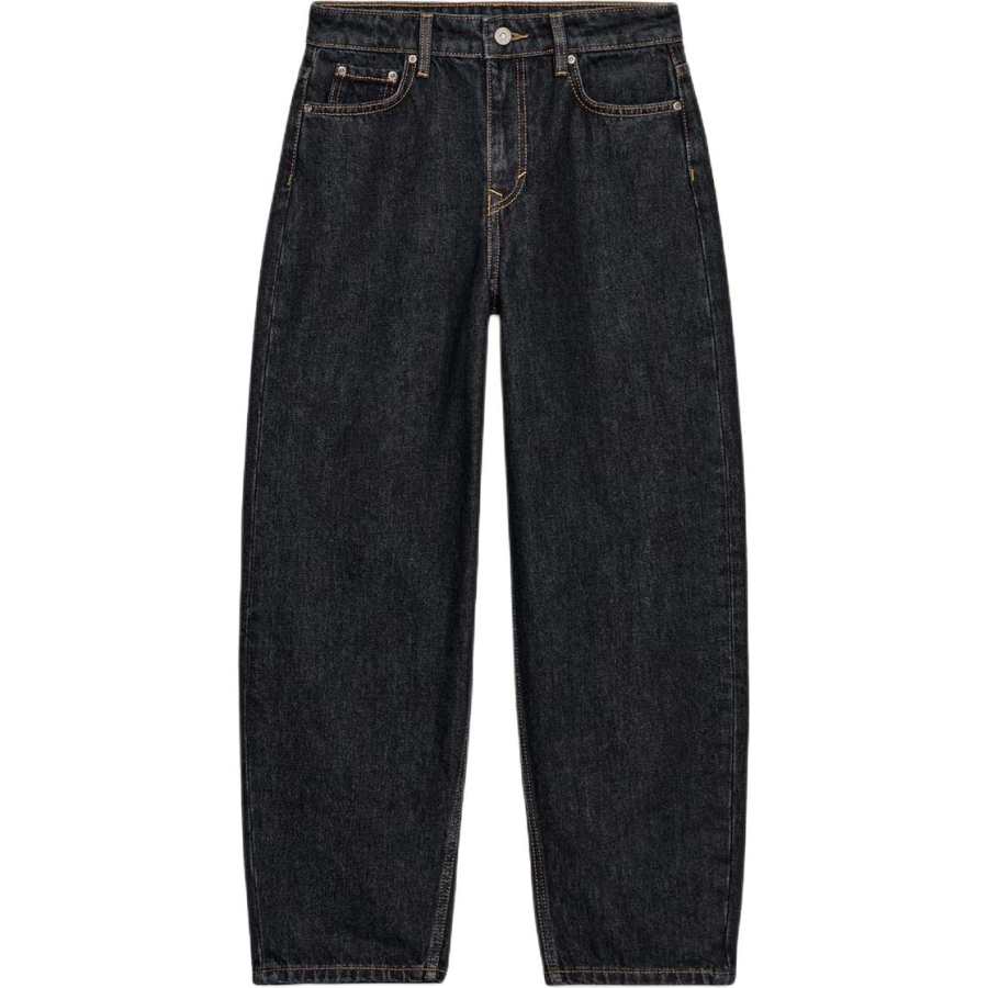 ZARA ZW Jeans Women's Blue Moderate Tapered Pants