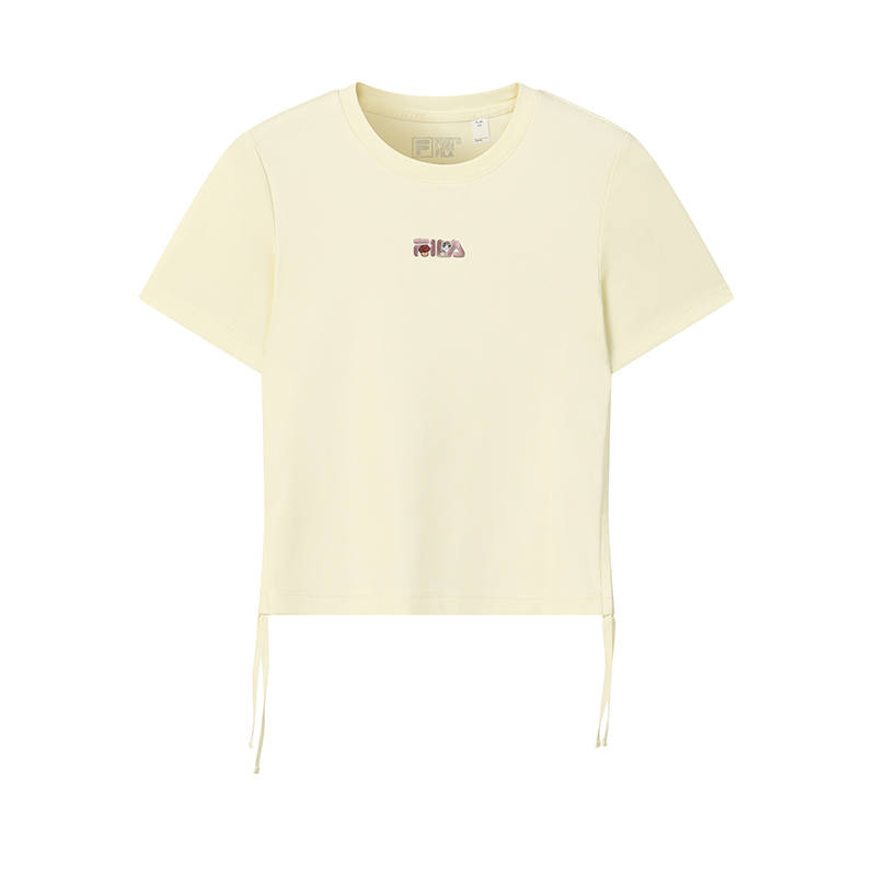 FILA T Shirt Women's Light Yellow