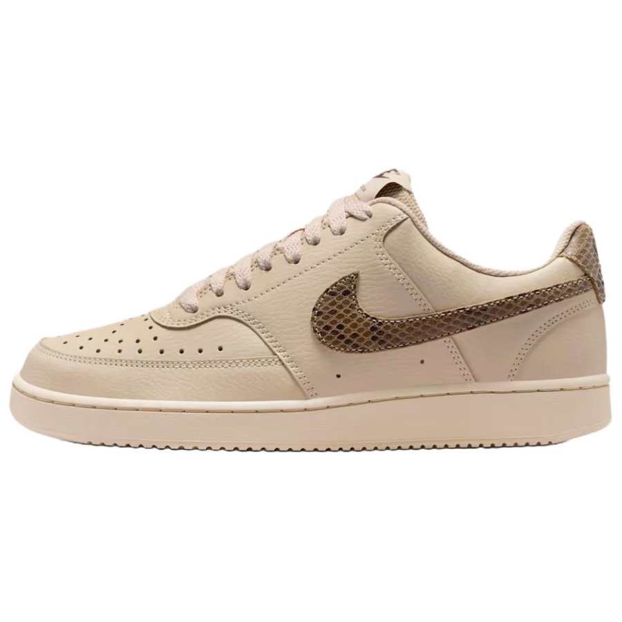 Nike Nike Court Vision Low top Skateboard Shoes Women's Beige Apricot