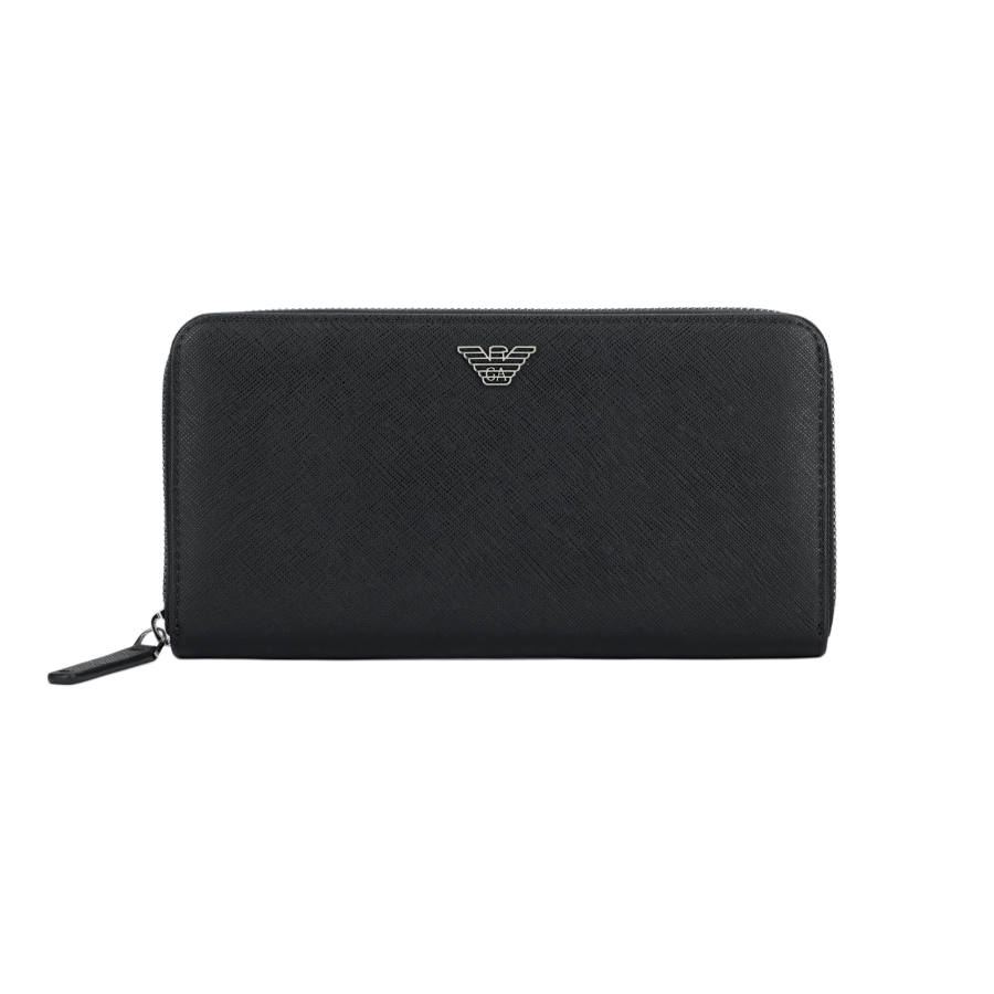 EMPORIO ARMANI Polyester Wallet Men's Black