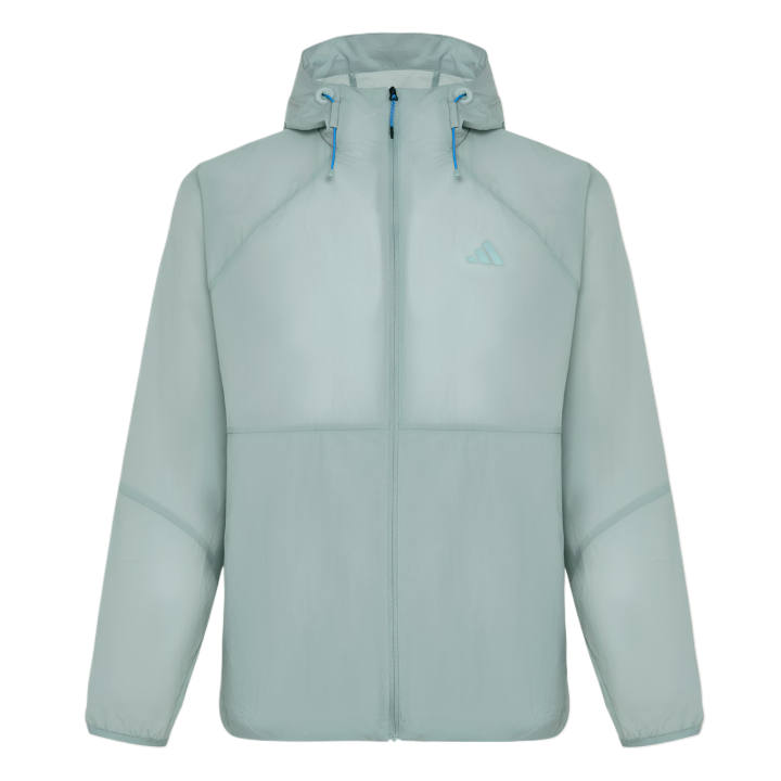 Adidas Adidas Jackets Men's Wonder Light Gray Green Moderate Straight Fit