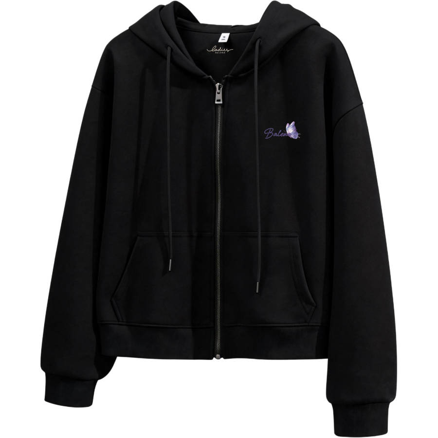 BALENO Sweatshirts Women's Hooded Moderate Cardigan