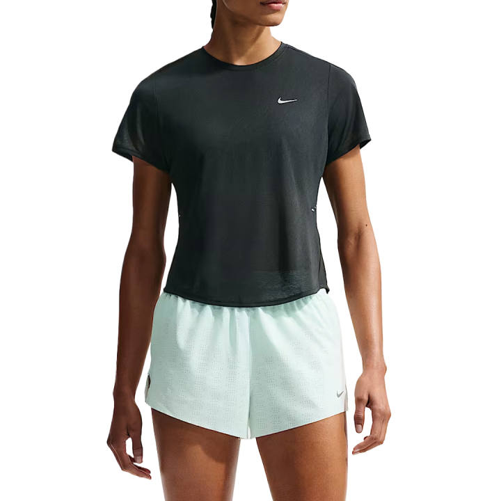 Nike Nike Running T Shirts Women's Black/Photon Dust/White Moderate