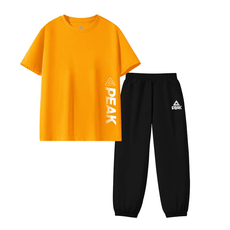 PEAK Kids Casual Sportswear Crew Neck Thin