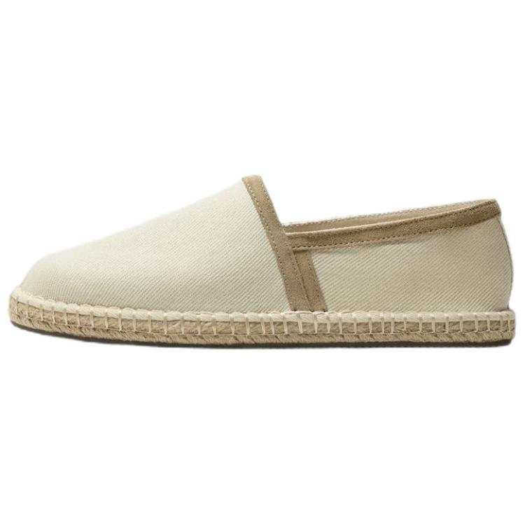 ZARA ZARA Espadrilles Men's Raw White