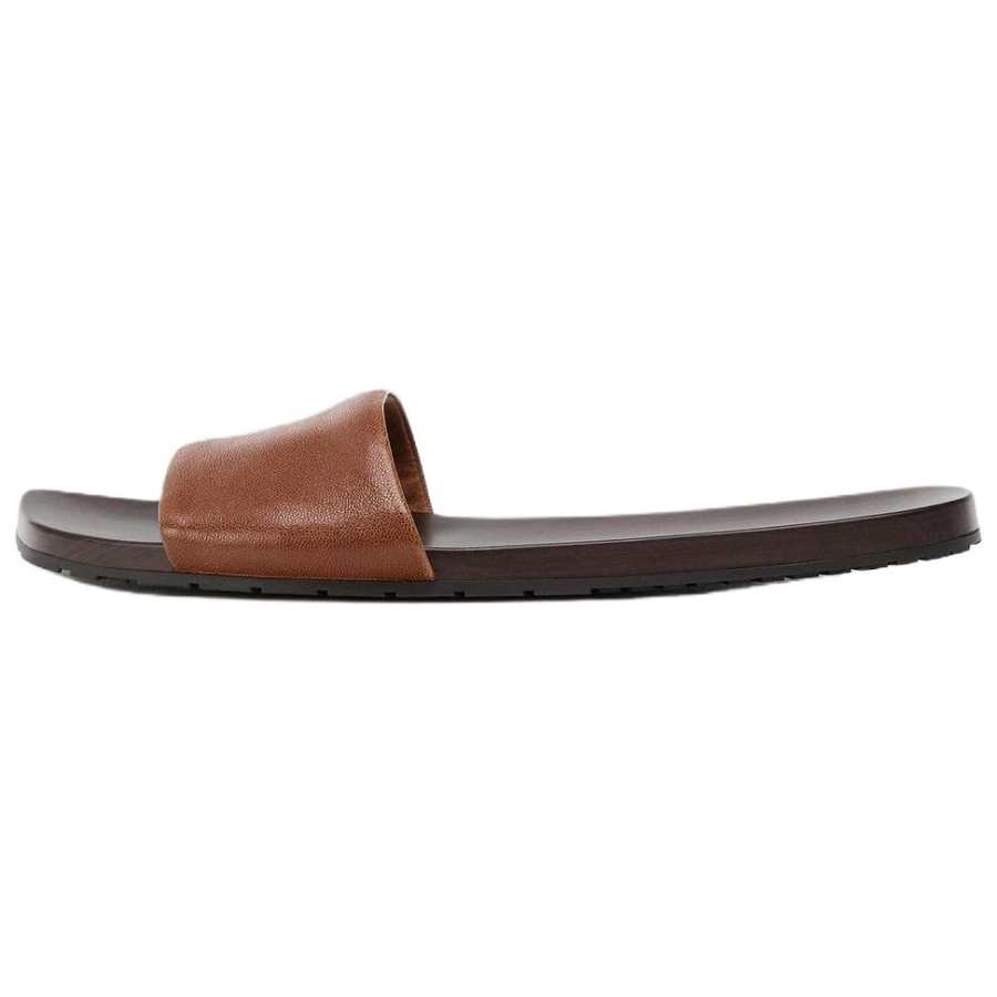 ZARA Slide Slippers Women's Brown