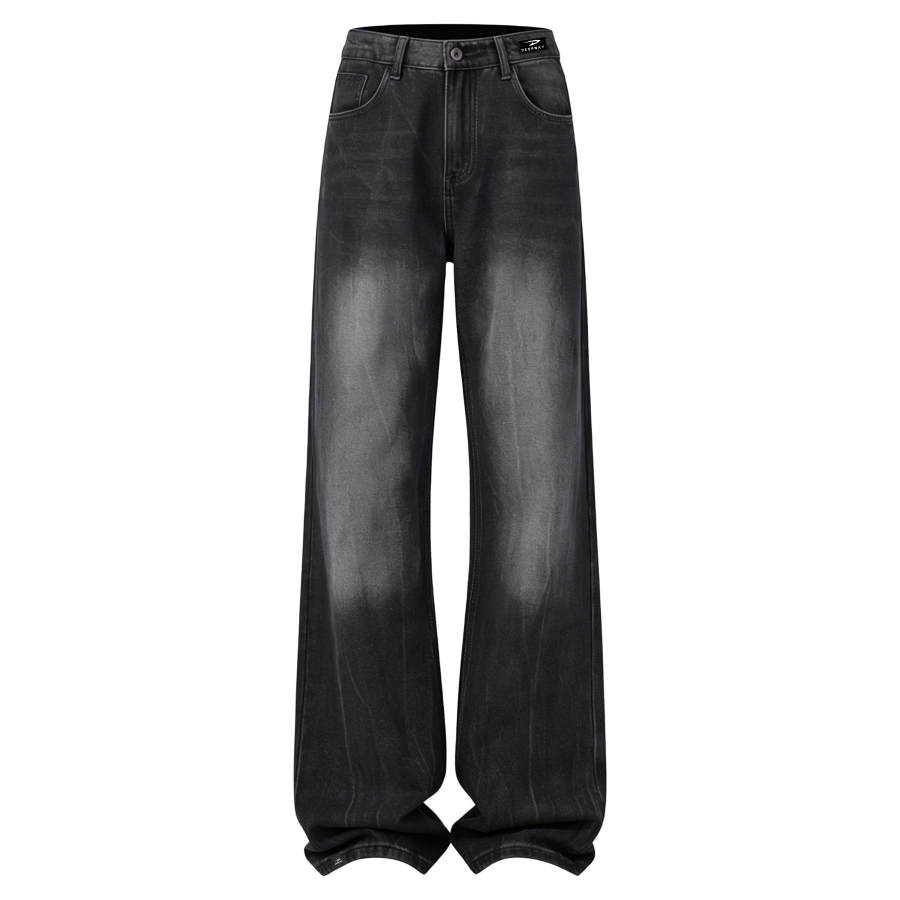DEERWAY Jeans Unisex Moderate Straight Fit Pants
