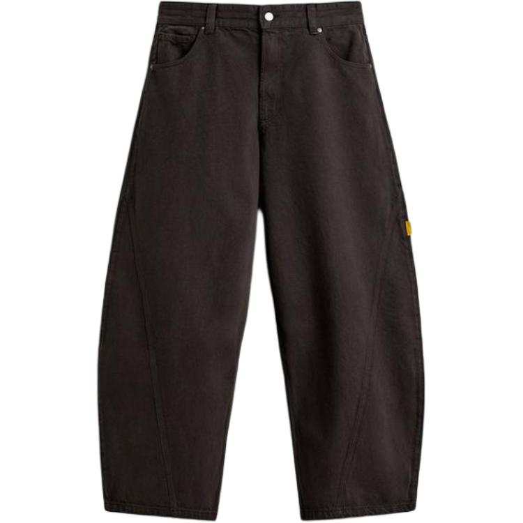 ZARA Casual Pants Unisex Brown Moderate Straight Fit Pants
