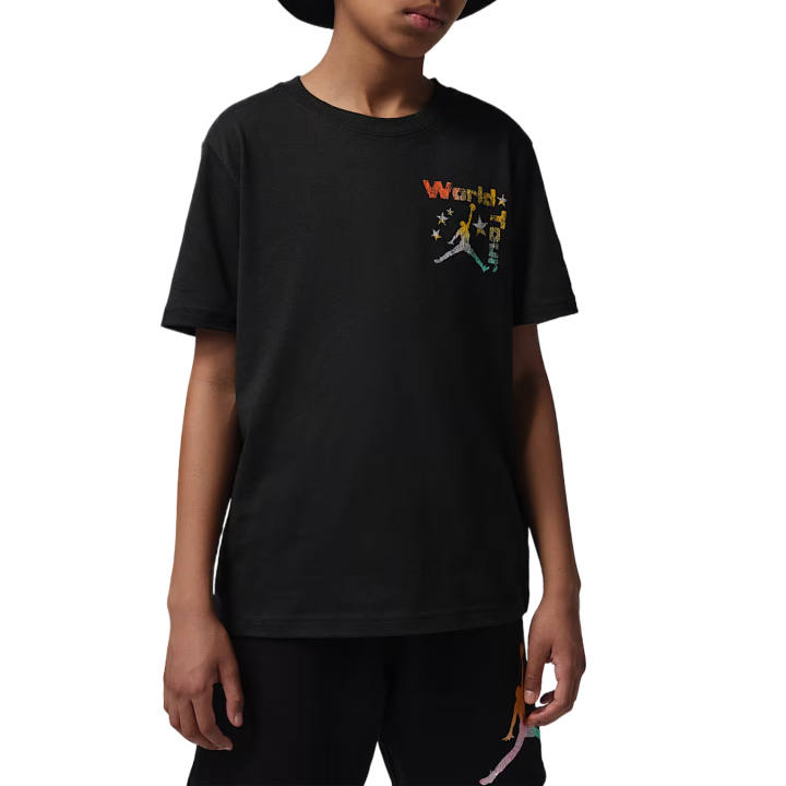 Jordan Jordan Kids T Shirts Crew Neck Moderate