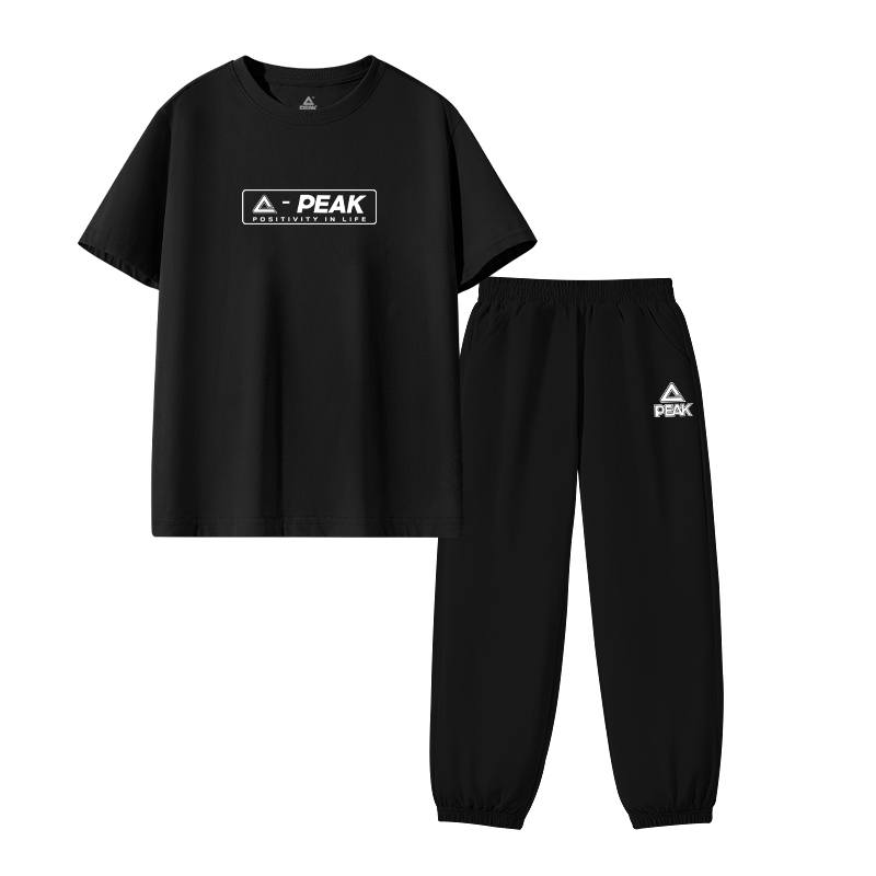 PEAK Kids Casual Sportswear Crew Neck Thin
