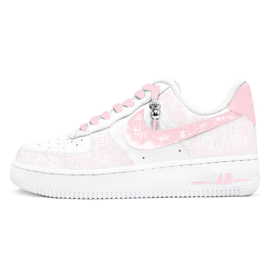 Nike Nike Air Force 1 Peach Fragrance, First Culture CH Abrasion Resistant Slip Resistant Low top Skateboard Shoes Women's