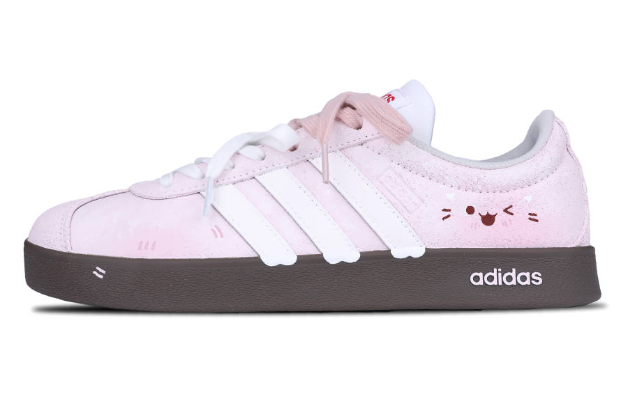 Adidas Adidas Vl Court Classic Peachy Milk Puff, Deep In The Forest, You May Encounter A Deer Abrasion Resistant Breathable