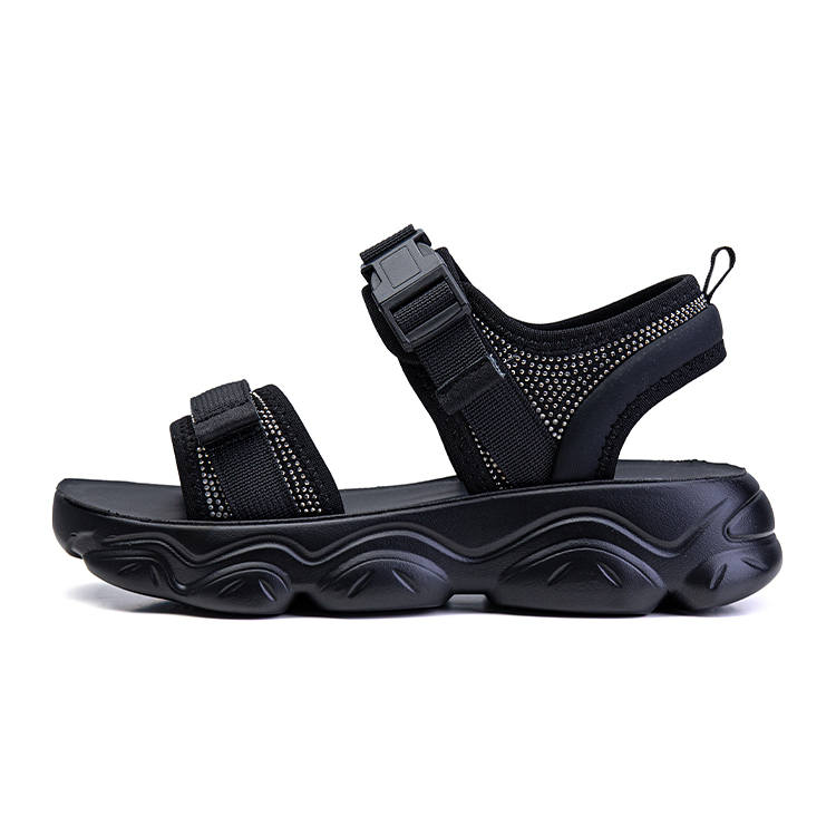 WARRIOR WARRIOR Beach Sandals Women's Black