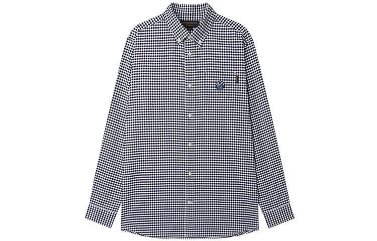 Teenie Weenie Men Shirts Unisex Black Lapel Moderate