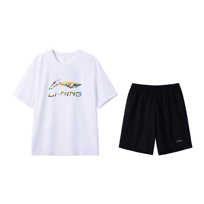 Li-Ning Li Ning Casual Sportswear Unisex White/Black