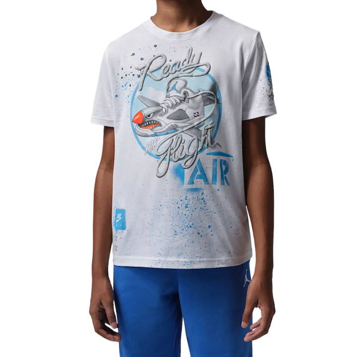 Jordan Jordan Kids T Shirts Crew Neck Moderate