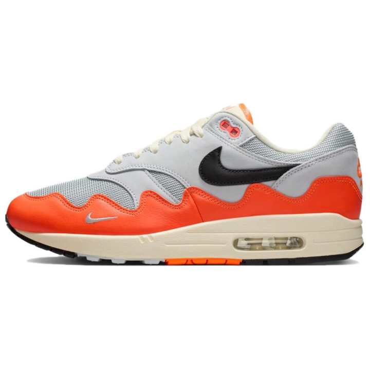 Nike Nike x Patta Air Max 1 Running Shoes Unisex Red Black