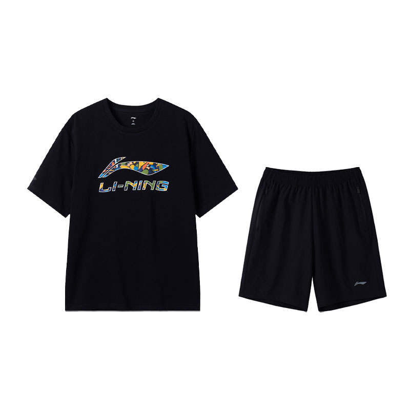Li-Ning Li Ning Casual Sportswear Unisex Black