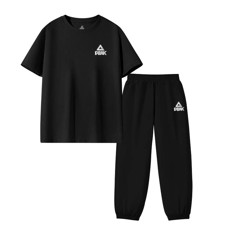 PEAK Kids Casual Sportswear Crew Neck Thin