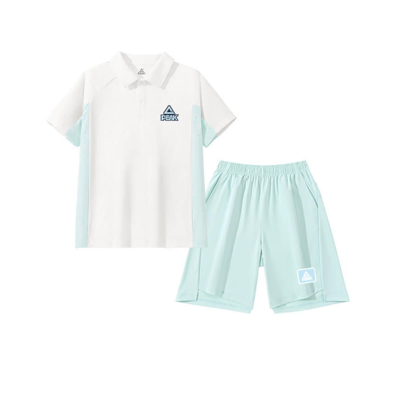 PEAK Kids Casual Sportswear Polo Collar Thin