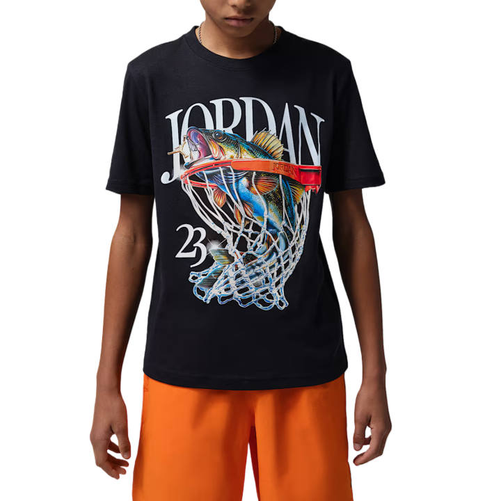 Jordan Jordan Kids T Shirts Crew Neck Moderate