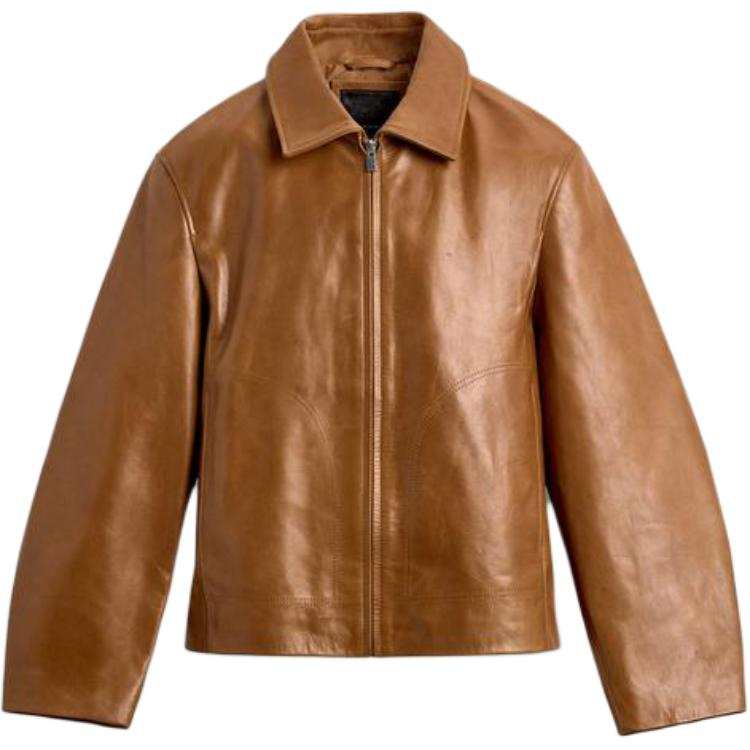 ZARA ZARA Jackets Men's Brown Lapel Moderate Other
