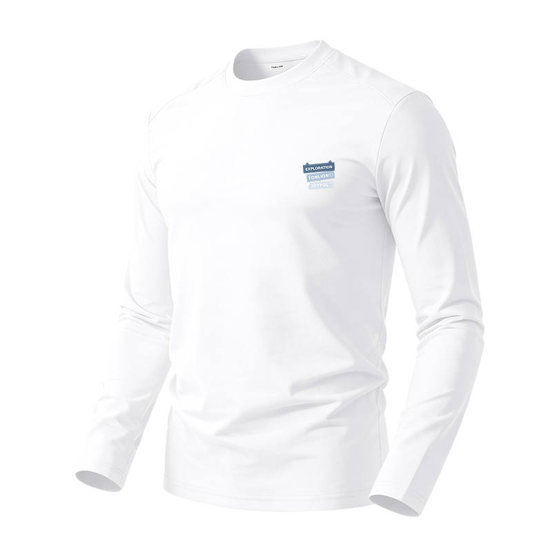 Tonlion T Shirts Unisex Crew Neck Moderate Straight Fit