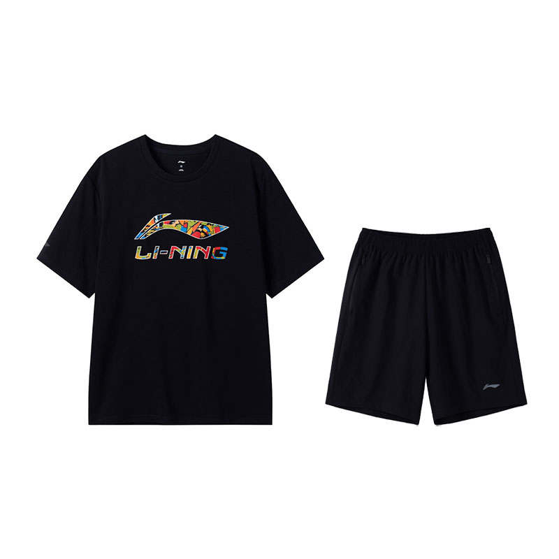 Li-Ning Li Ning Casual Sportswear Unisex Black