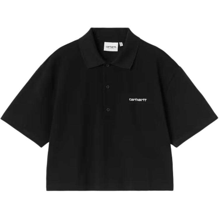 Carhartt WIP SS26 W' S/S Carhartt Script Polo T Shirt Polo Shirt Women's