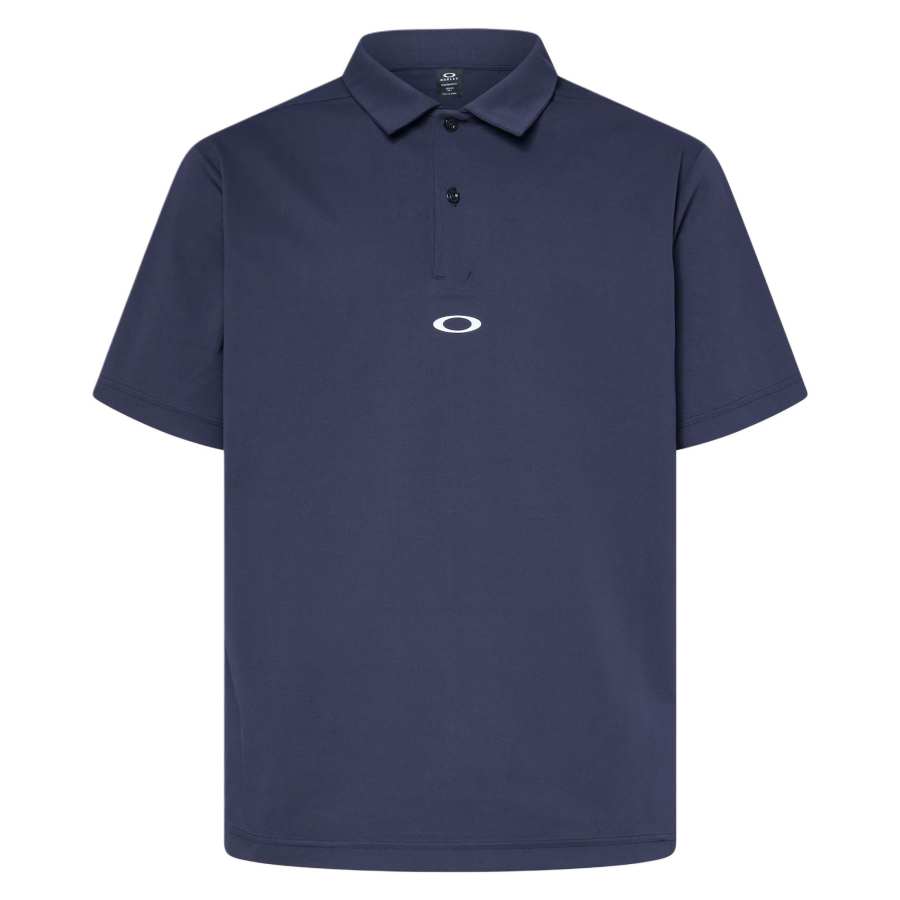 Oakley Polo Shirts Men's Midnight Blue Polo Collar Moderate