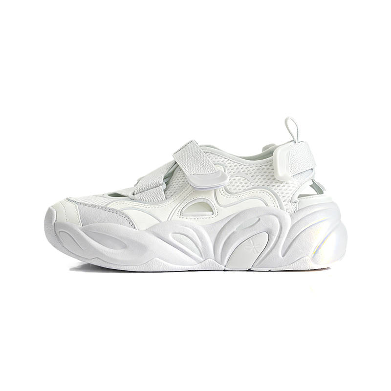 Anta Cushioning Slip Resistant Breathable Low top Casual Shoes Women's Cloud White