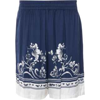 Ih Nom Uh Nit Printed Elastic-Waist Shorts