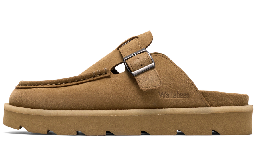 Clarks Mules Closed Toe Slippers Men's Yellow Men's